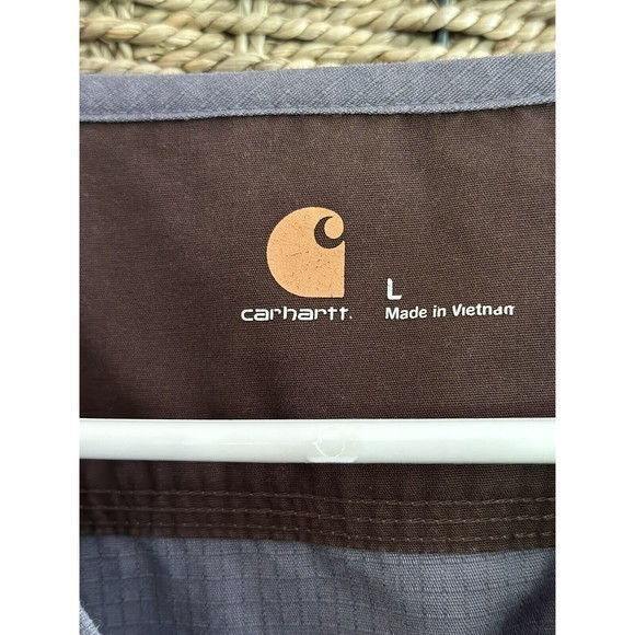 Carhartt Solid Ripstop‎ Scrub Utility Men’s Top, Size Large, Color Gray - Picture 4 of 5